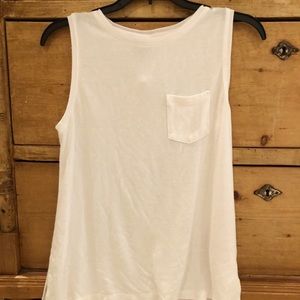 White tank top